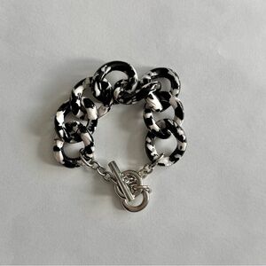Ann Taylor Monochrome Chain Bracelet
